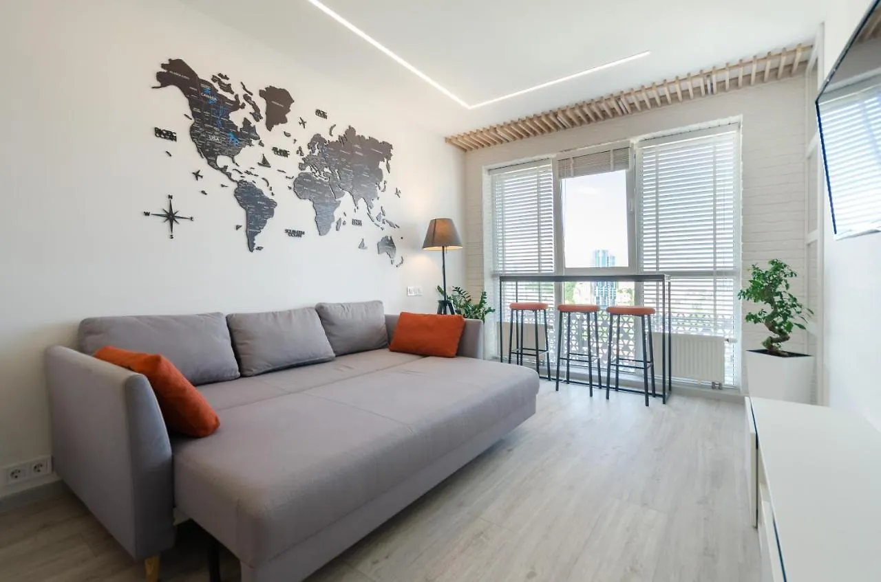 Petrovdom 16-154 In Panoramic View Apartment Nearby Central Railway Station In Rc Kvartet Kyjev