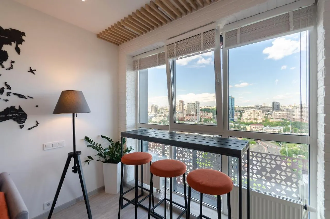 Petrovdom 16-154 In Panoramic View Apartment Nearby Central Railway Station In Rc Kvartet Kyjev