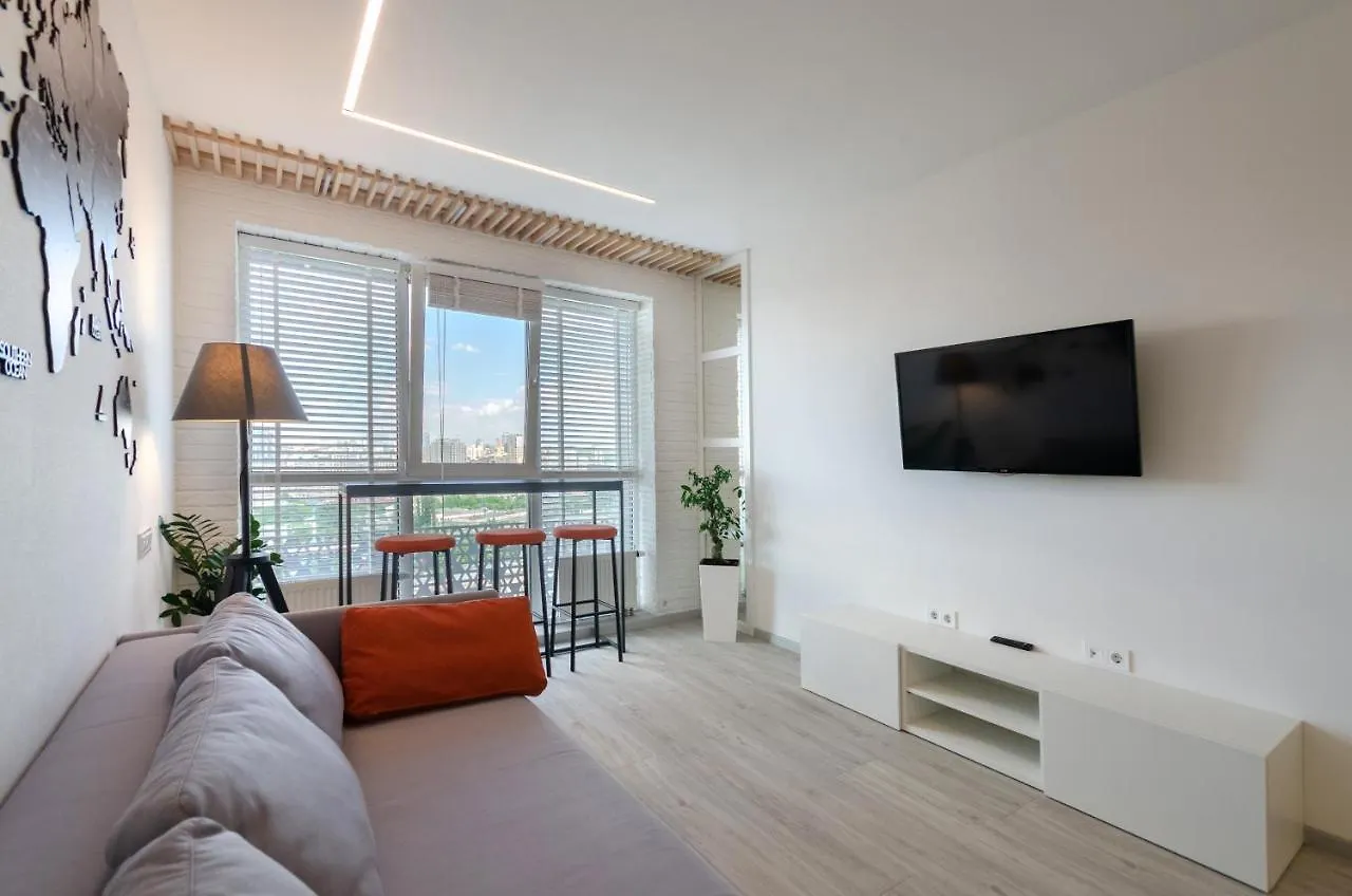 Petrovdom 16-154 In Panoramic View Apartment Nearby Central Railway Station In Rc Kvartet Kyjev