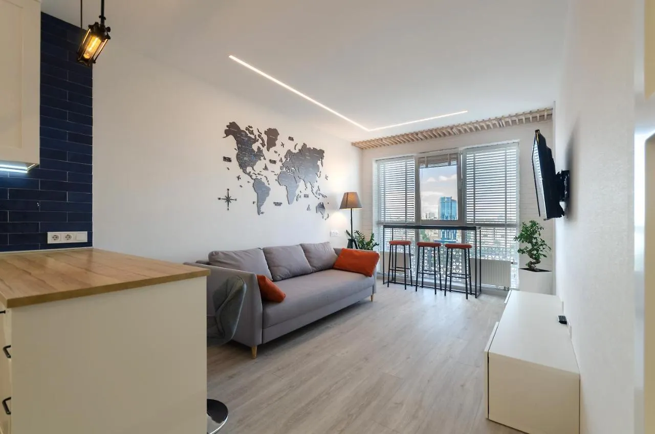 Petrovdom 16-154 In Panoramic View Apartment Nearby Central Railway Station In Rc Kvartet Kyiv
